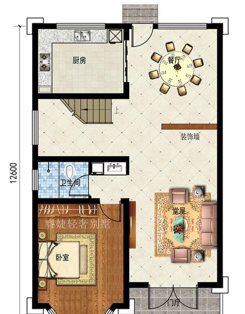 農(nóng)村小戶型這樣建經(jīng)濟實用好看(圖3)