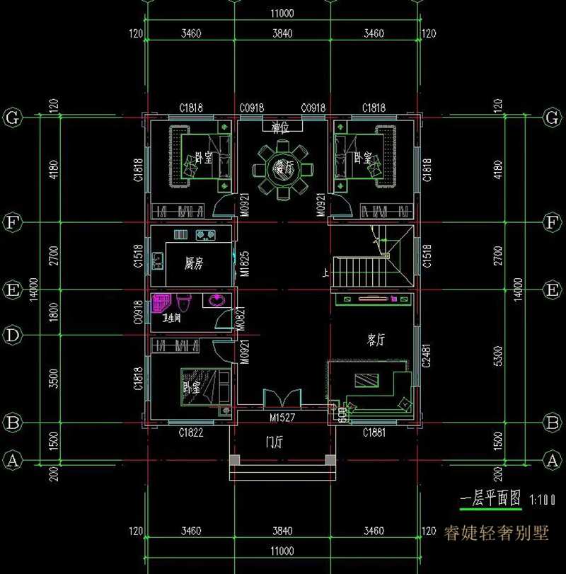 宅基地小，不用怕，四世同堂的戶型來了！(圖4)