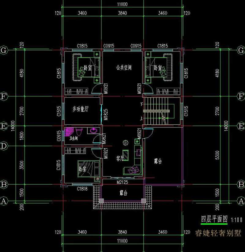 宅基地小，不用怕，四世同堂的戶型來了！(圖7)